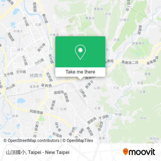 山頂國小地圖
