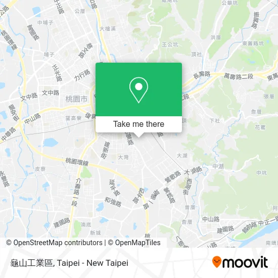 龜山工業區 map