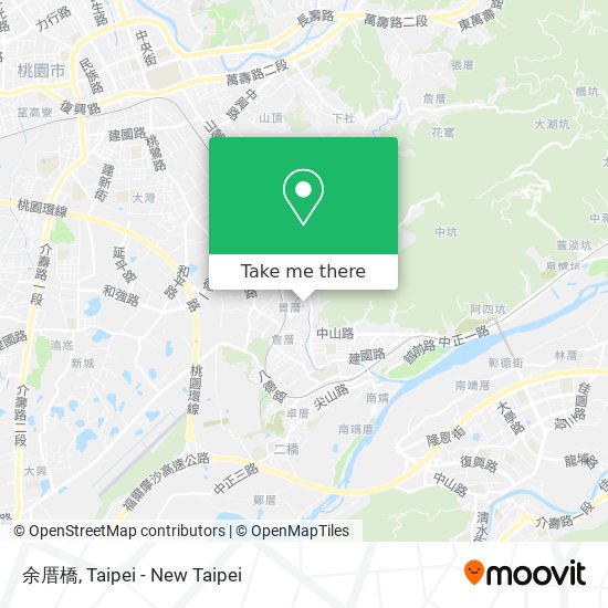 余厝橋地圖