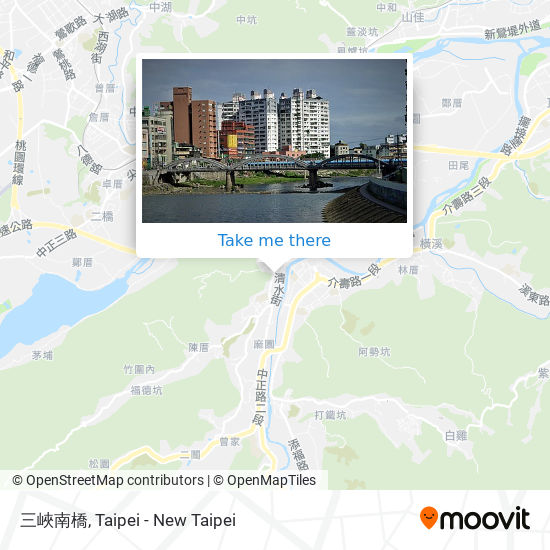 How To Get To 三峽南橋in New Taipei By Bus Or Train Moovit