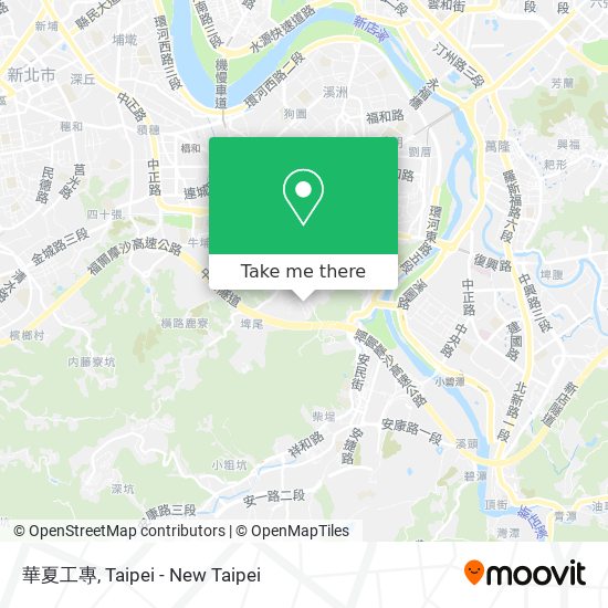 華夏工專 map