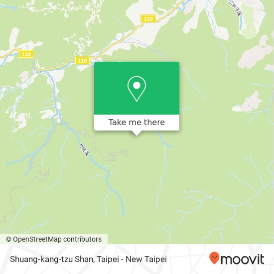 Shuang-kang-tzu Shan map