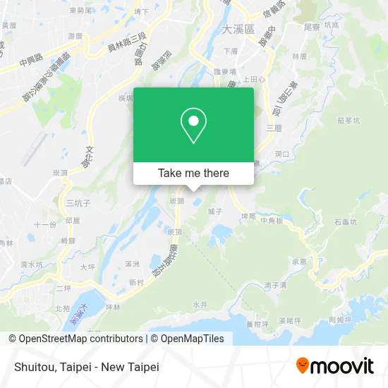 Shuitou map