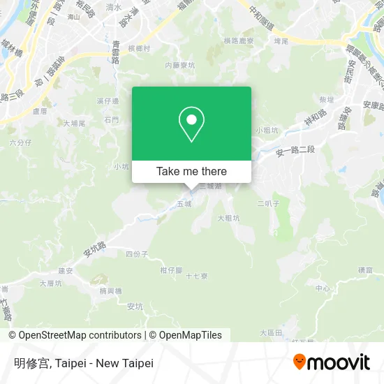 明修宫地圖