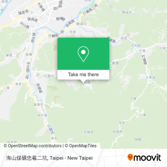 海山煤礦忠羲二坑 map