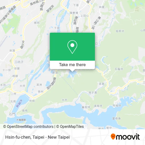 Hsin-fu-chen map