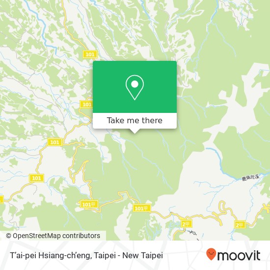 T’ai-pei Hsiang-ch’eng map