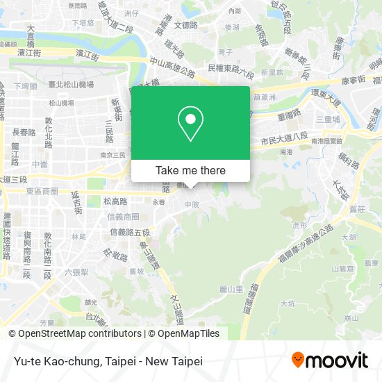 Yu-te Kao-chung地圖
