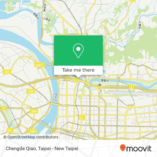 Chengde Qiao map