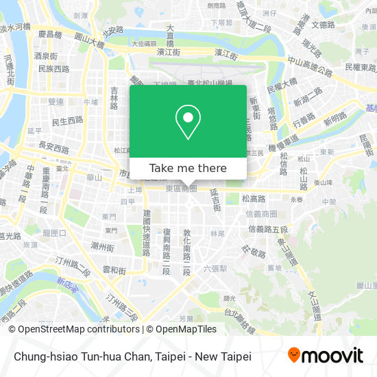 Chung-hsiao Tun-hua Chan map