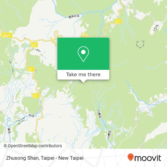 Zhusong Shan map