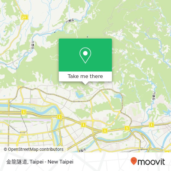 金龍隧道 map