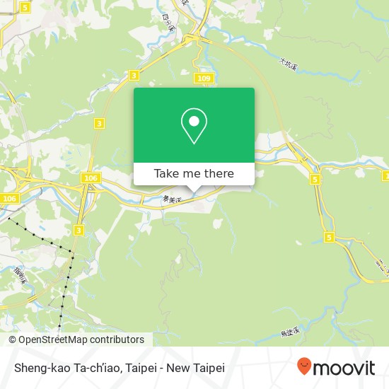 Sheng-kao Ta-ch’iao map
