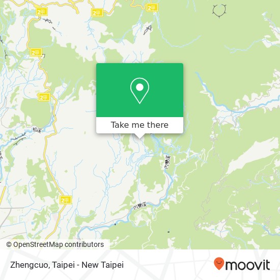 Zhengcuo map