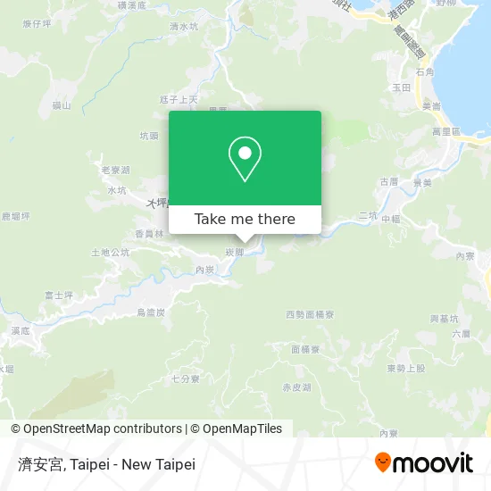 濟安宮地圖