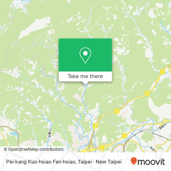 Pei-kang Kuo-hsiao Fen-hsiao map