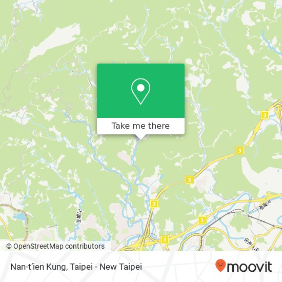 Nan-t’ien Kung map