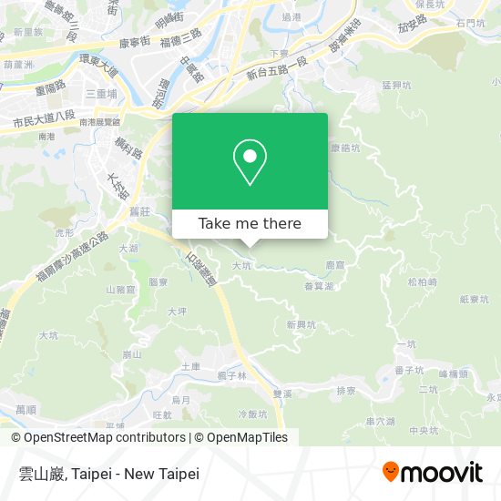 雲山巖 map