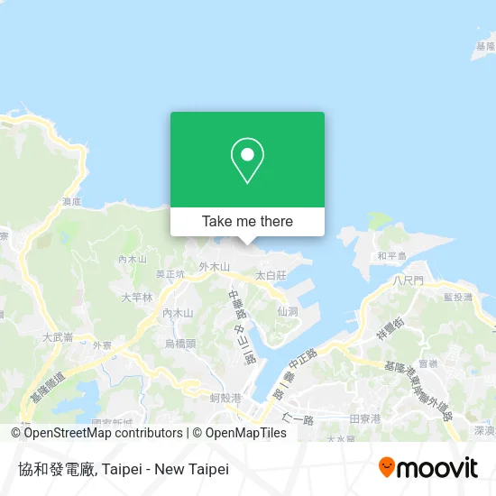 協和發電廠地圖