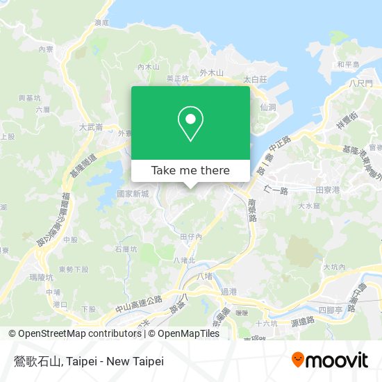 鶯歌石山 map