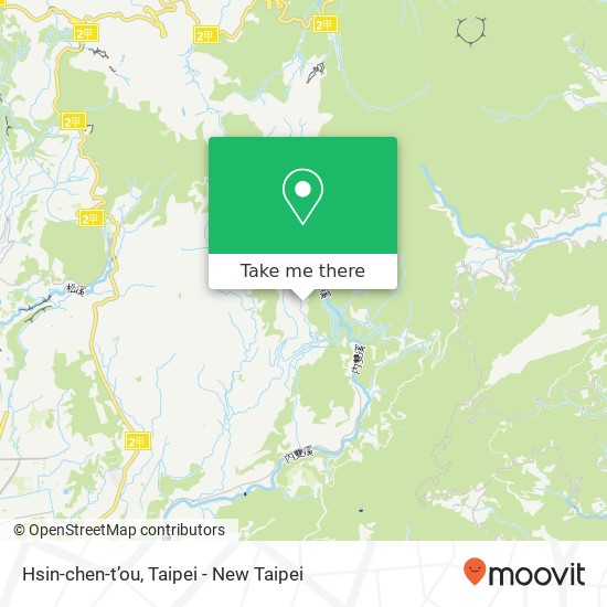 Hsin-chen-t’ou map