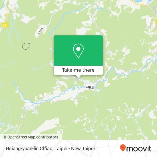 Hsiang-yüan-lin Ch’iao map