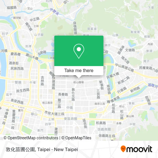 敦化苗圃公園地圖