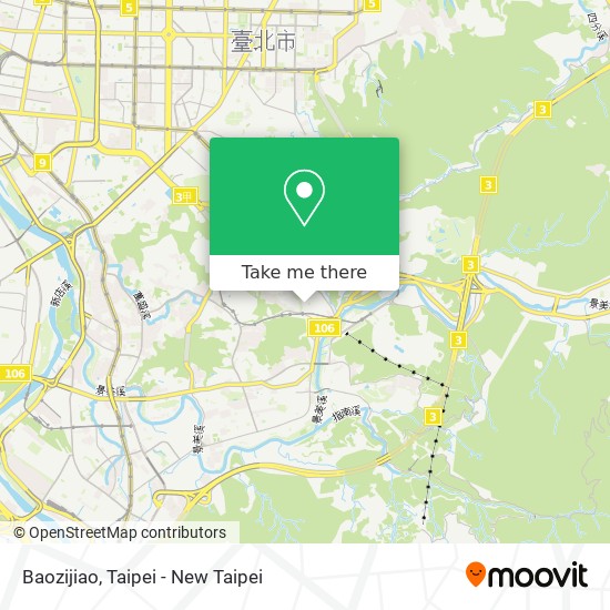 Baozijiao map