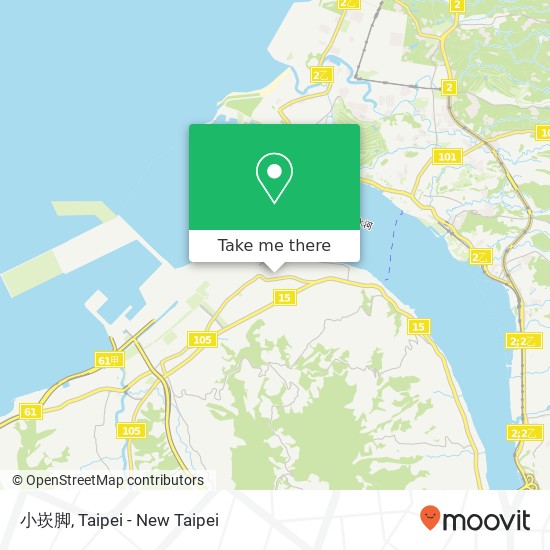 小崁脚 map