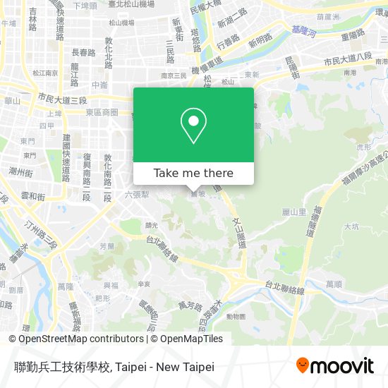 聯勤兵工技術學校 map