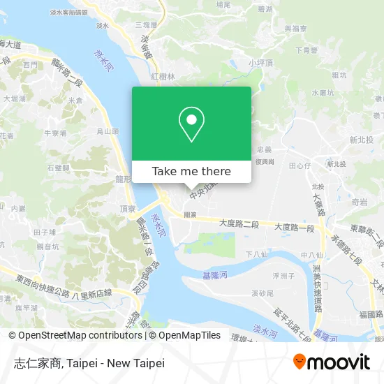 志仁家商 map