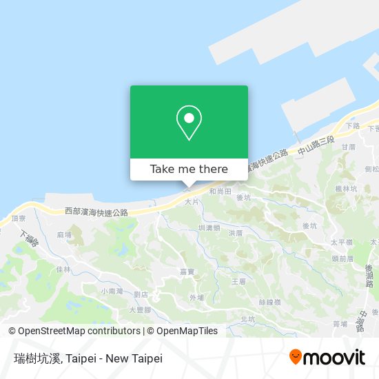 瑞樹坑溪地圖