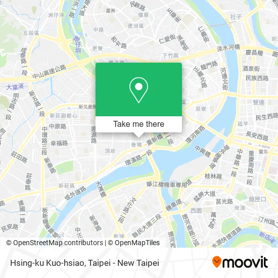 Hsing-ku Kuo-hsiao map