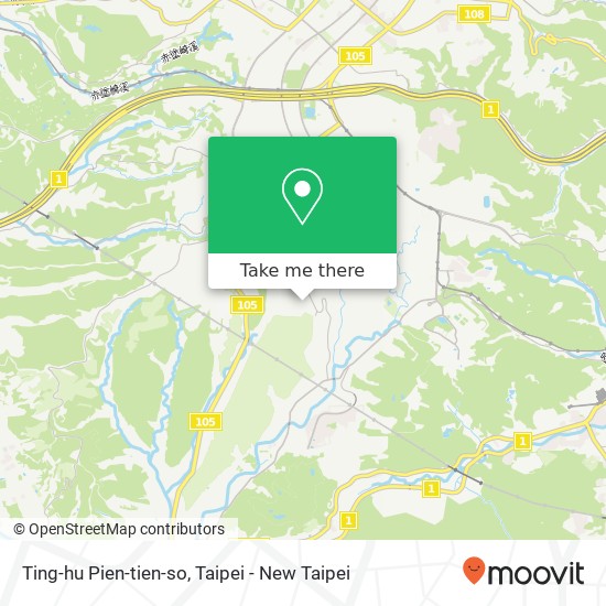 Ting-hu Pien-tien-so map