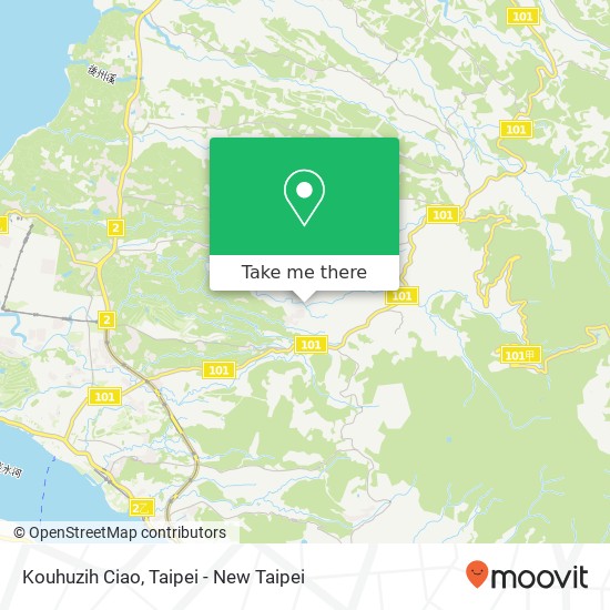 Kouhuzih Ciao map