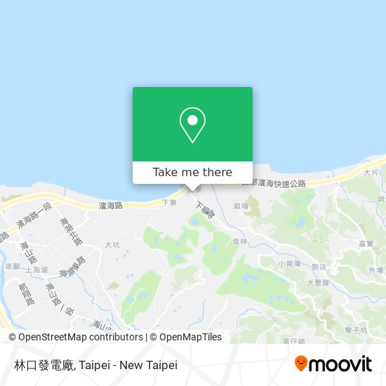 林口發電廠 map