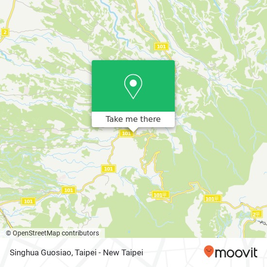 Singhua Guosiao map