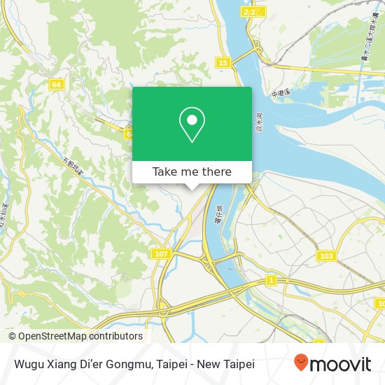 Wugu Xiang Di’er Gongmu map