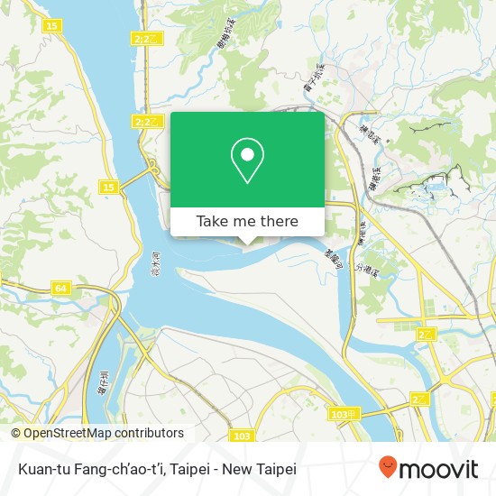 Kuan-tu Fang-ch’ao-t’i map