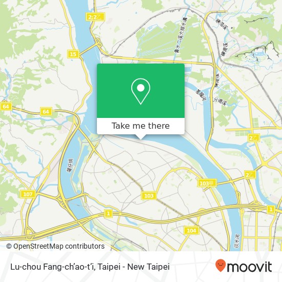 Lu-chou Fang-ch’ao-t’i map