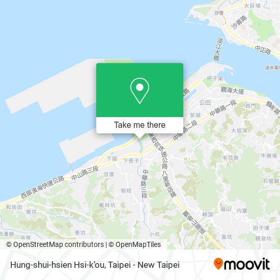 Hung-shui-hsien Hsi-k’ou map