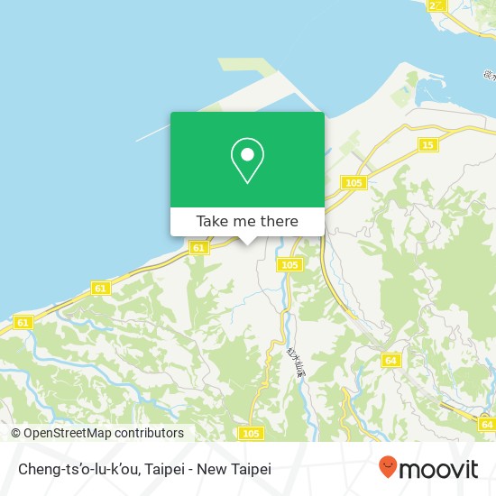 Cheng-ts’o-lu-k’ou map