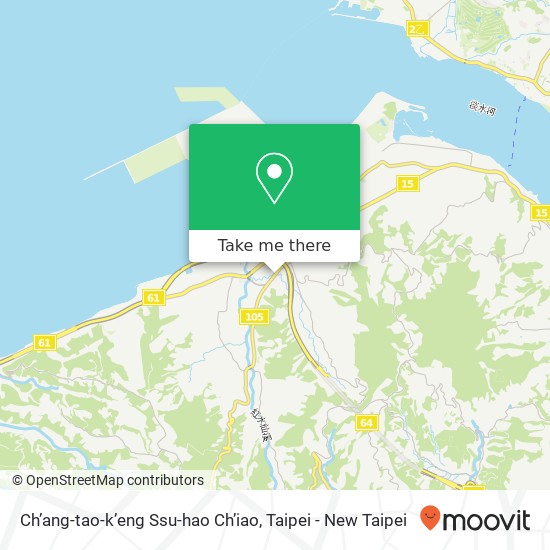 Ch’ang-tao-k’eng Ssu-hao Ch’iao map