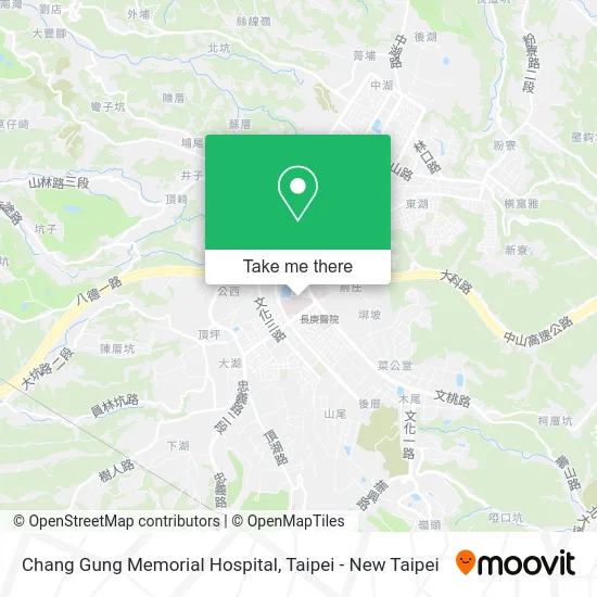 Chang Gung Memorial Hospital地圖
