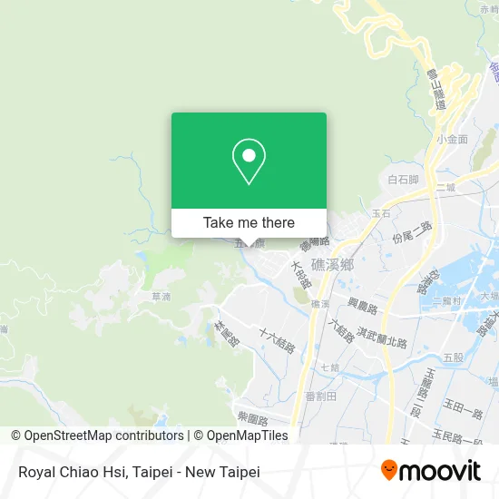 Royal Chiao Hsi map