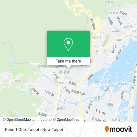 Resort One map