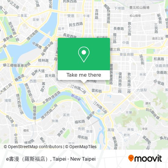 e書漫（羅斯福店）地圖