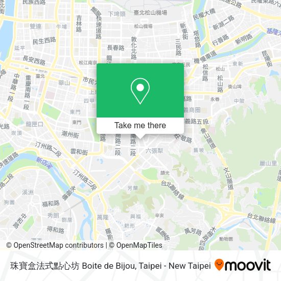 珠寶盒法式點心坊 Boite de Bijou地圖