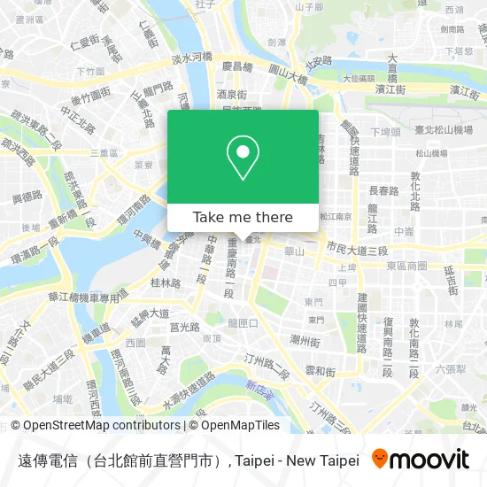 遠傳電信（台北館前直營門市） map