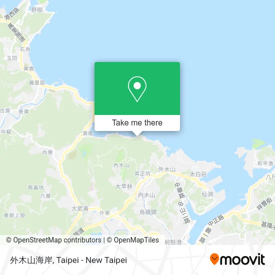 外木山海岸地圖